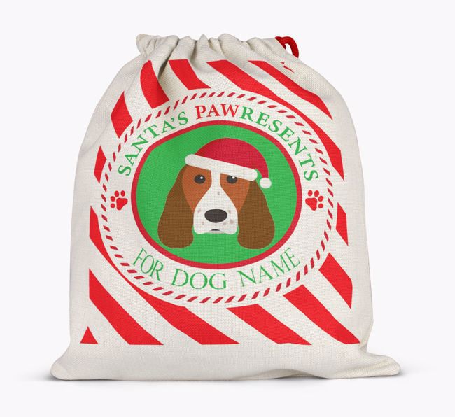 Santa Sack 'Pawresents' - Personalised for Your {breedFullName}